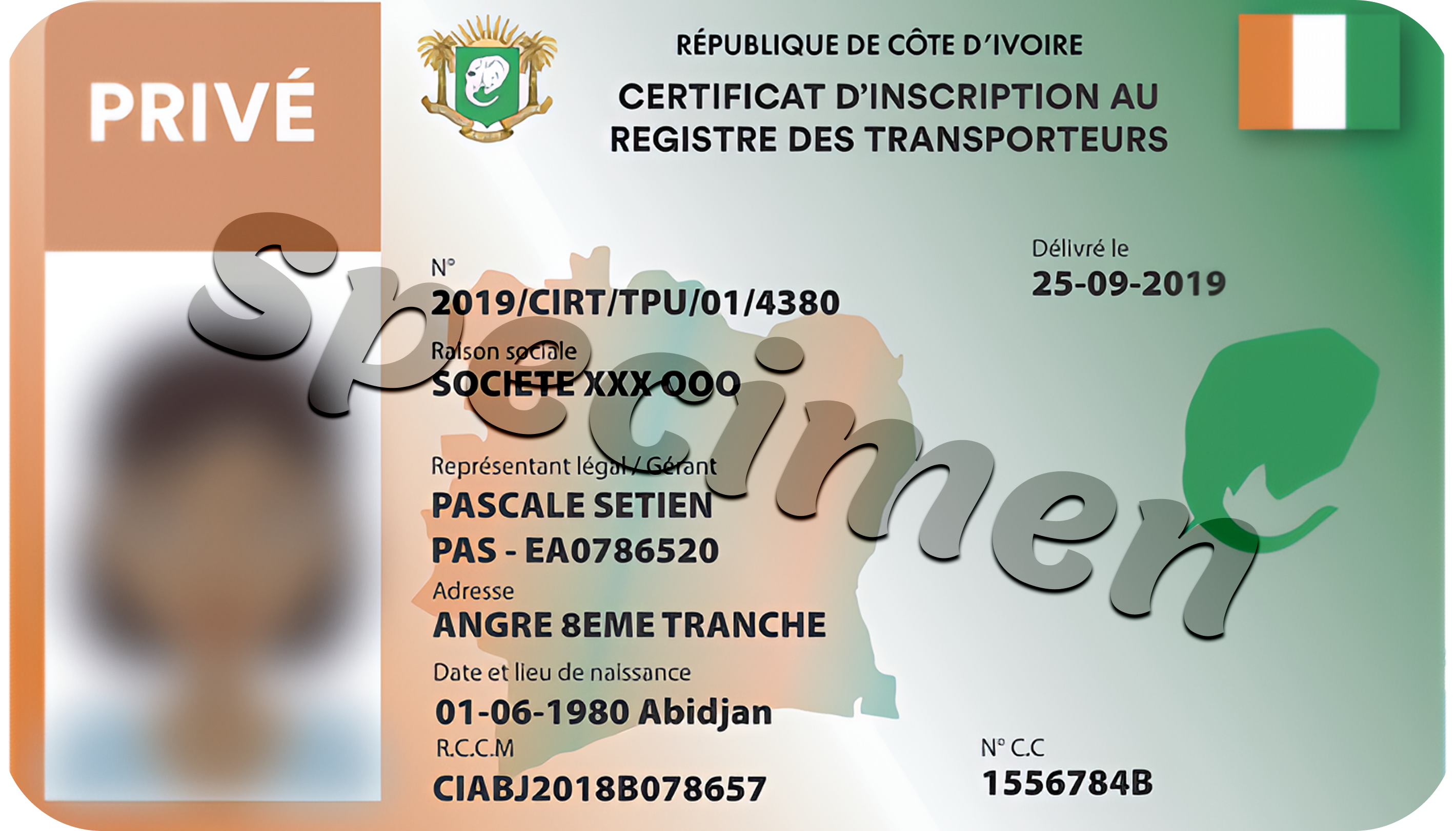 Carte de Transport